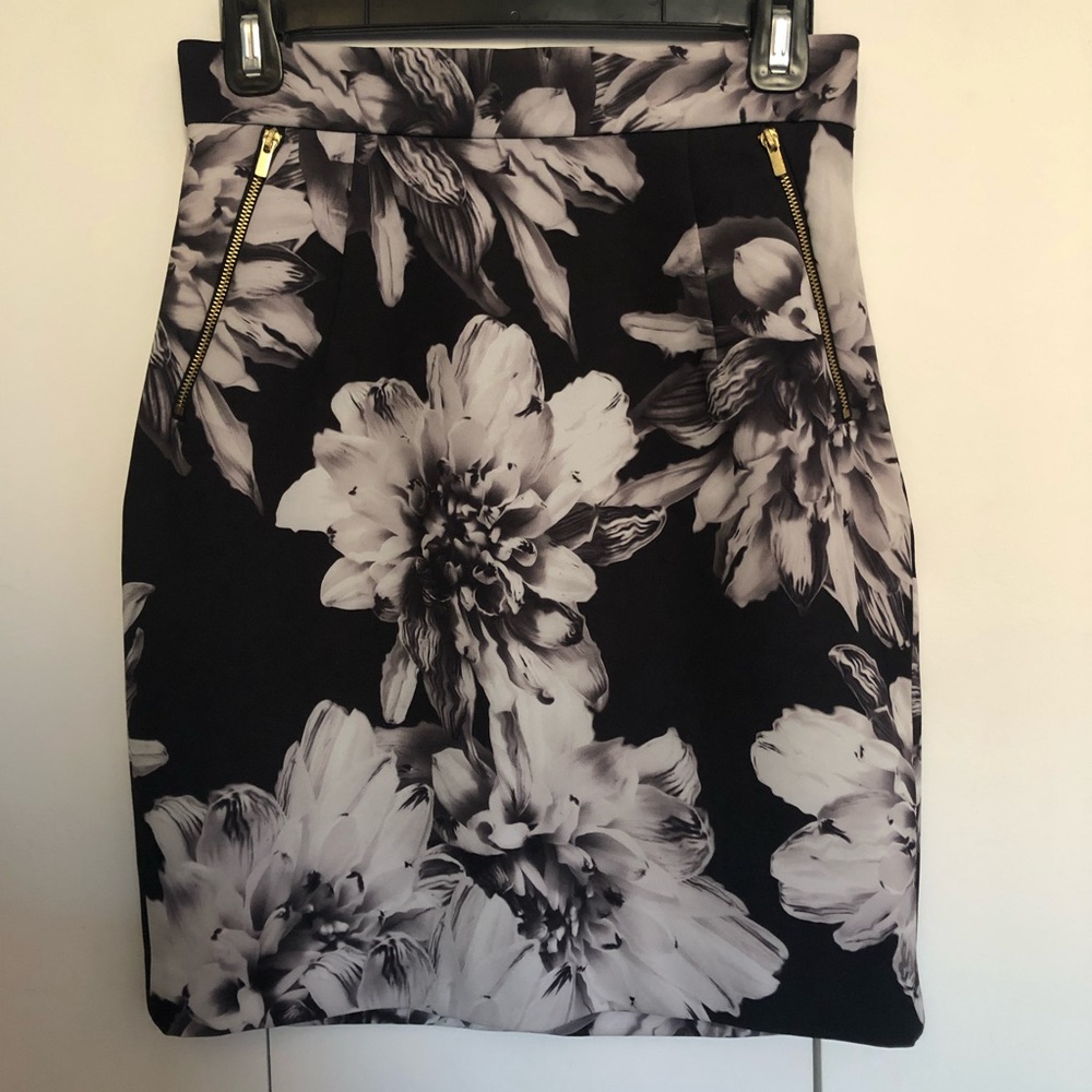 Flower Pattern Skirt